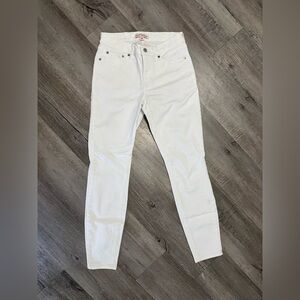 Lucky Brand Women's White Skinny Jeans